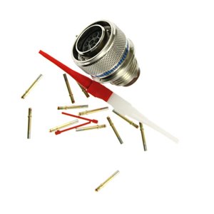 M83723/91R1212N Aero Plug 12-Way Female-Socket MIL-DTL-83723 Threaded Locking