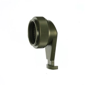 M85049/16S17W Amphenol  MIL-DTL-38999 Series III, Angled 90 Degree  Qwik-ty adapter self locking