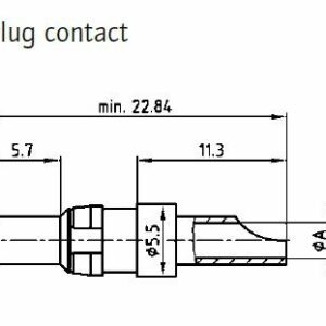 131C10049X Pin High Power 40-Amp Solder Bucket D-Sub