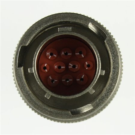 MS3476L12-10P Deutsch  MIL-DTL-26482 Series II Plug 10-Way