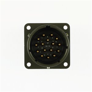 62GB-12E-20-16P(714) MIL-DTL-26482 Series I Box mount receptacle