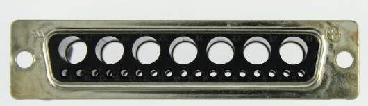 3024W7SXK99A10X Conec D-Sub mixed layout 24W7 Receptacle