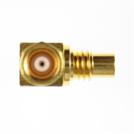 8154-1 SMC T Adapter, Female to Female to Male, Gold Plated