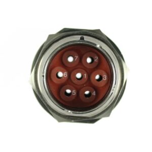 DBAS74-19-7PN Deutsch Jam nut Receptacle 7-Way