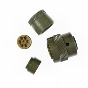PTG06E-10-07SE MIL-DTL-26482 Series I Plug with EMI/RFI grounding