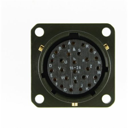 62GB-12E16-26S Amphenol Box mount receptacle 26-Way