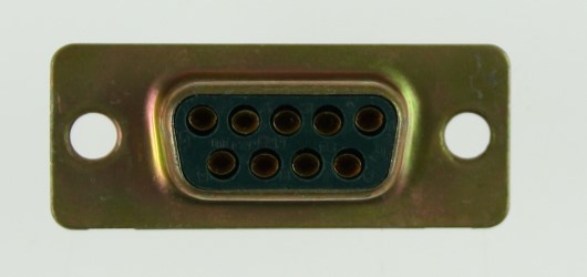 R3103-1-09-0 D-Sub 9-Way Receptacle
