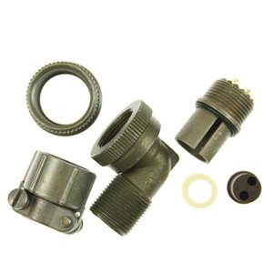 IT3108F12S-3P MIL-DTL-5015 Angled Plug 2-Way