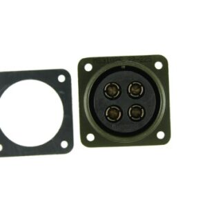 MS3102E22-22S Box Mount Receptacle 4-Way