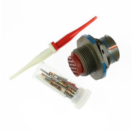 6027-14-19SX Jam nut receptacle