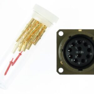 PT33SE18-11PN T22 MIL-DTL-26482 Series I, Wall mount receptacle