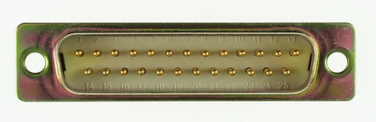 SDP25Z  Lorlin 25-Way Dsub Plug Male