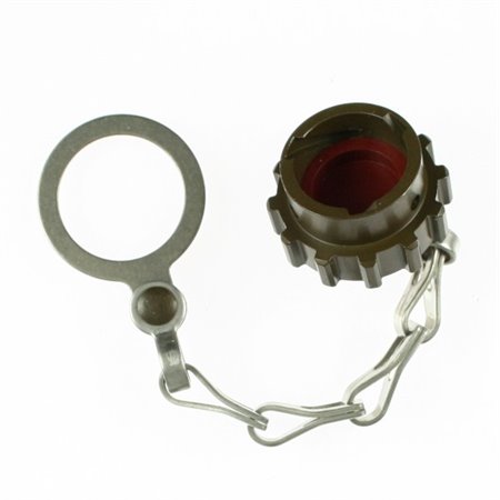 600065-10-12 Deutsch  Knurled cap and chain Receptacle