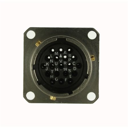 162GB-12E14-19PB(416) Amphenol  Box mount receptacle