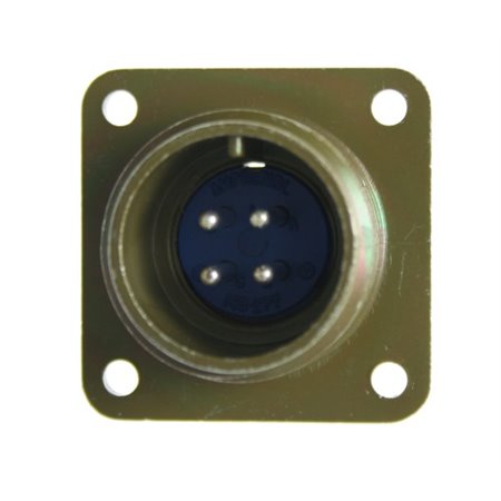 MS3102A14S-2P Amphenol Box Mount Receptacle 4-Way
