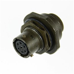 PT07E-10-7SF MIL-DTL-26482 Series I Jam nut receptacle