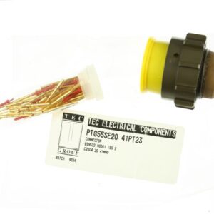 C2004-20-41MN0 PTG55SE20-41PT23 MIL-DTL-26482 Series I Plug  EMI/RFI grounding