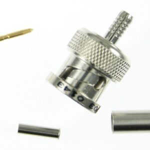 UPL220-003 Trompeter Straight BNC 75 OHM CRIMP RG174