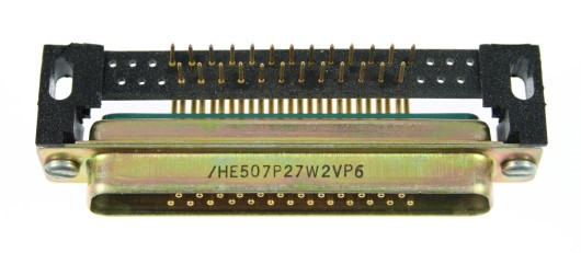 DCM27W2P1A2N ITT Cannon Plug 90 Degree  PCB 2.54 Pitch