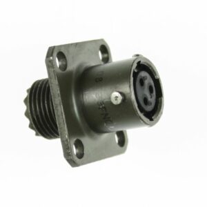 C2096-08-33FN0 TEC PT33A08-33S MIL-DTL-26482 Series I Wall mount receptacle with rear accessory threads