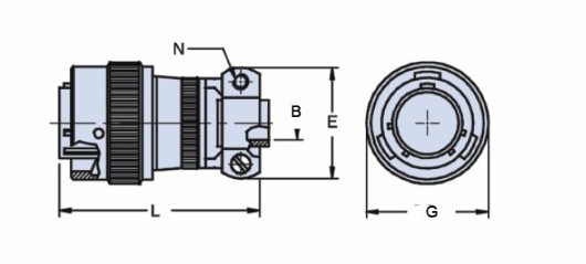 IPT06E14-5SSR(F8) Plug including saddle clamp 5-Way