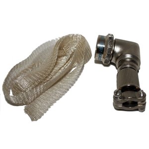 KA0200-86-12J-10C KEC EMI/RFI Angled 90 Degree  Screen trap adapter with saddle clamp
