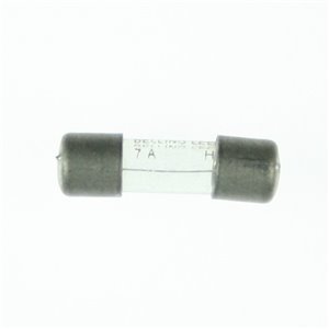L562/7A 7AMP Glass Fuse, Size 00