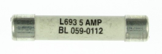 L693/5 Fuse BLP 059-0112 5-Amp 32x6.3mm
