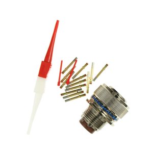 M83723/86R1212N Aero Plug 12-Way Female-Socket MIL-DTL-83723 Threaded Locking