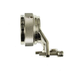 M85049/39S17N Sunbank D38999 Series III Angled Saddle Clamp Size 17(E) Electroless Nickel Finish