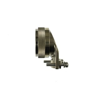 M85049/39S21N Amphenol D38999 Series III Angled Saddle Clamp Size 21(G) Electroless Nickel Finish