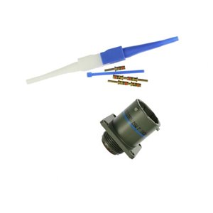 MS27656T13B4P Aero Receptacle 4-Way Male Crimp Contacts MIL-DTL-38999 Series-1