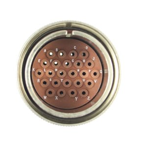 MS3456L24-28P Plug 24-Way Pin Crimp Contacts MIL-DTL-5015