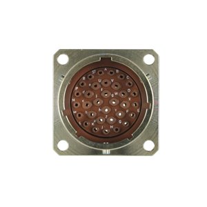 MS3470L18-32P 32-Way  Square flange receptacle