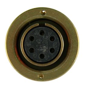 PC06E10-6S Amphenol Plug 6-Way Threaded Coupling