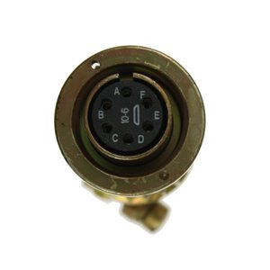 PC06E10-6S(SR) Amphenol Plug 6-Way Threaded Coupling