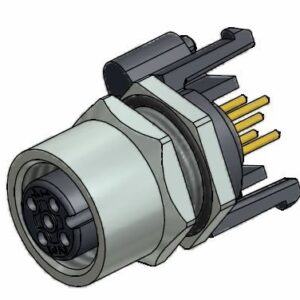 43-01173  M12x1 Connectors 5-Way Female socket SAL - 12S - FKH5 - X10