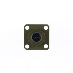 MS3110E8-2S Array MIL-DTL-26482 Series I Wall mount receptacle 2-Way