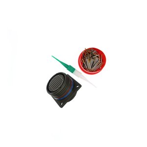 D38999/20WH35SN Deutsch MIL-DTL-38999 Series III Wall mount receptacle 100-Way