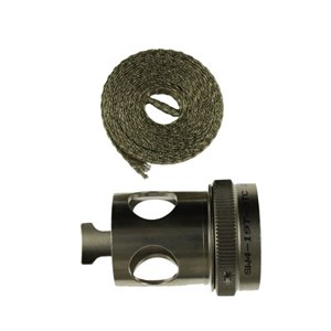 SW4-19T-3TC MIL-DTL-38999 Series III Straight screen wrap adapter with cable tie post