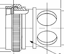 388HS171NF15-02 Glenair MIL-DTL-38999 Series III Straight screen wrap adapter with heat shrink boot groove