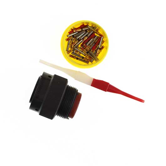 6026-16-26SB Amphenol 26-Way Plug Crimp Contacts