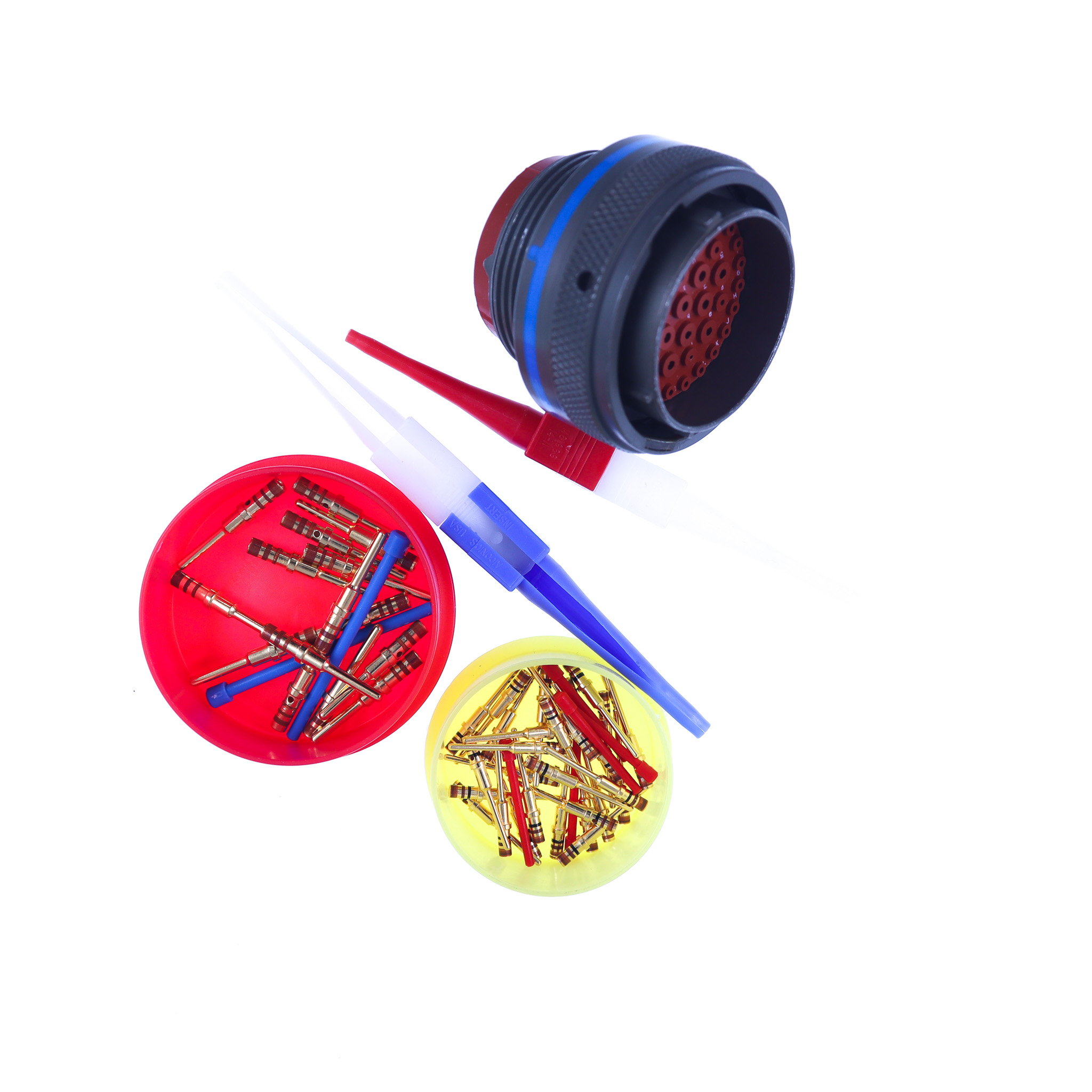 MS3476W22-41P BENDIX 21-Way Plug Crimp Contacts